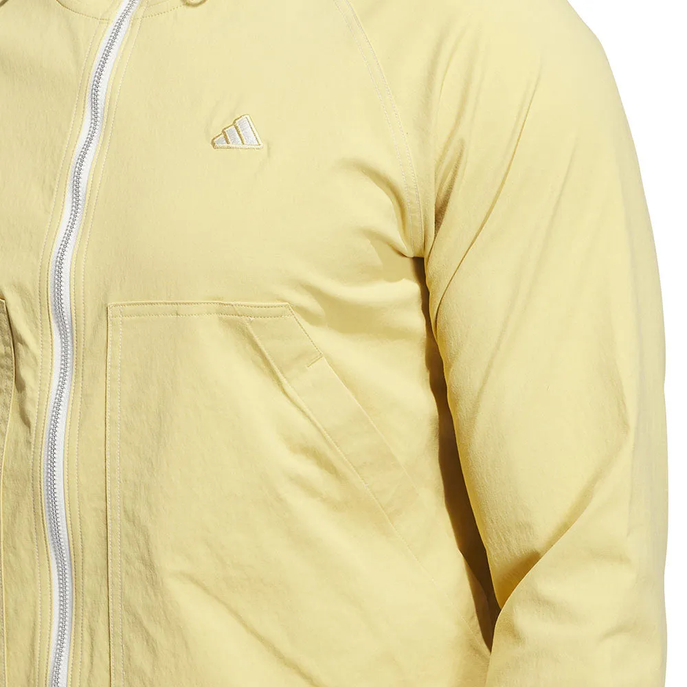 Foldable Shoulder Straps adidas Go-To Utility DWR Full Zip Jacket - Oat