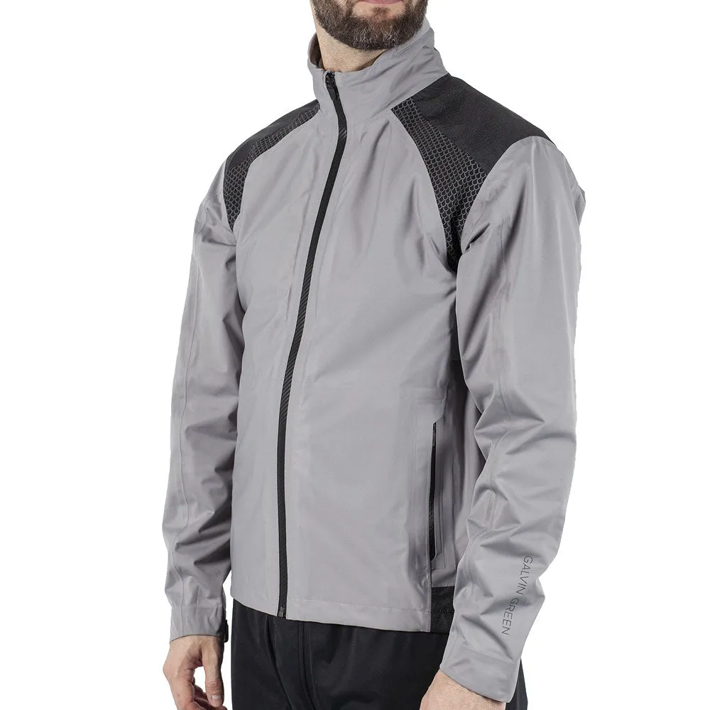 Casual Style Layer Friendly Shape Galvin Green Action Gore-Tex C-Knit Waterproof Jacket - Sharkskin/Black