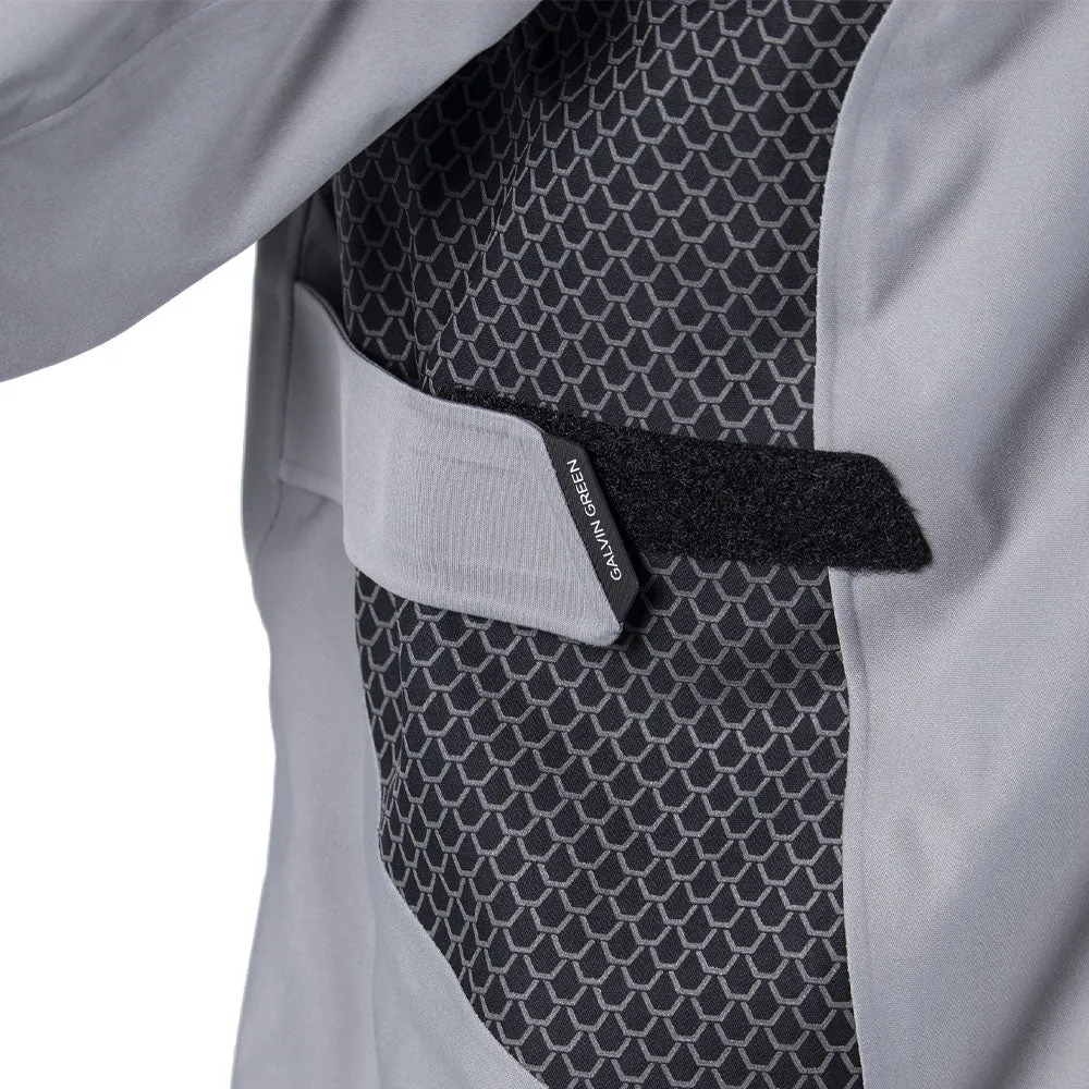 Adjustable Cuff Design Galvin Green Action Gore-Tex C-Knit Waterproof Jacket - Sharkskin/Black