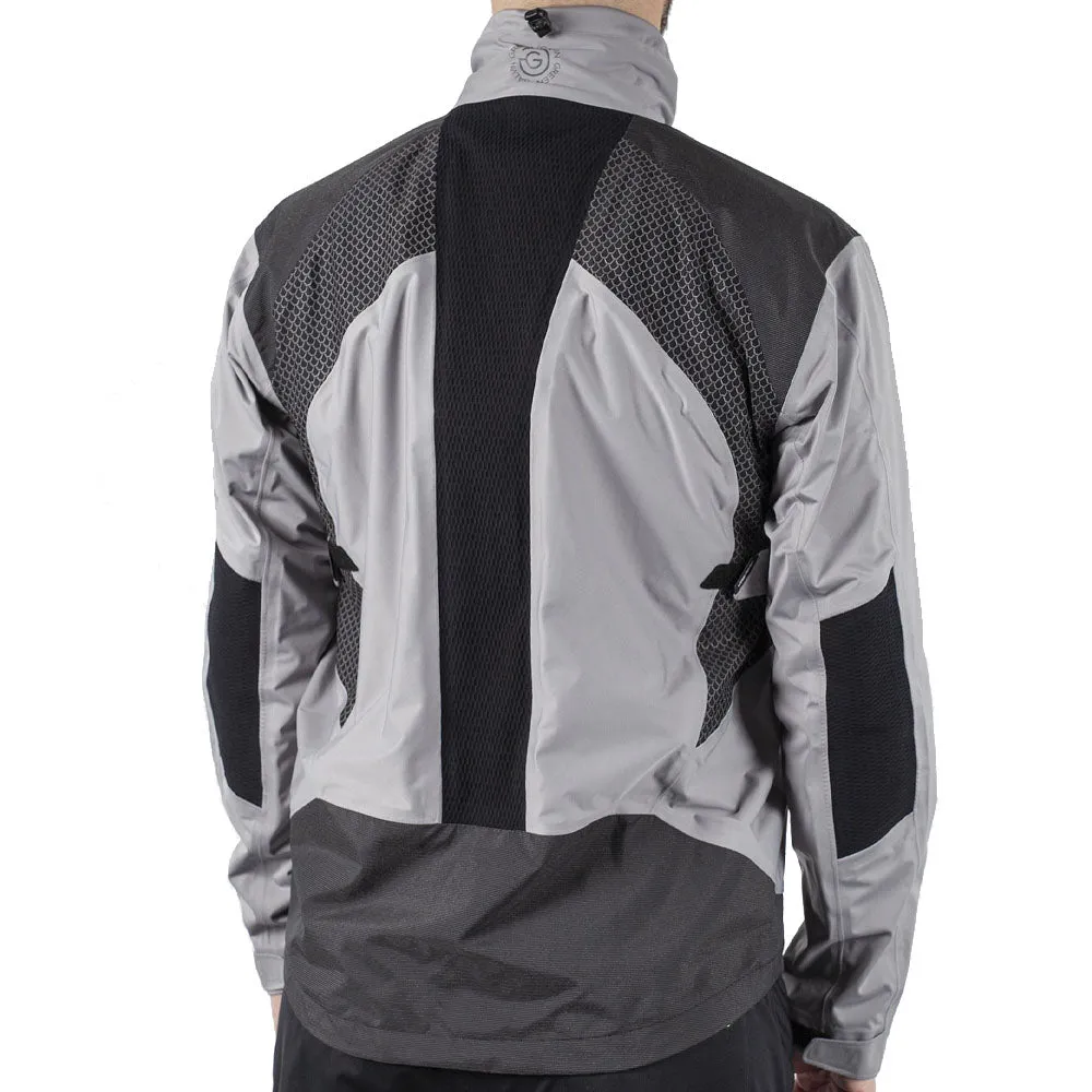 Galvin Green Action Gore-Tex C-Knit Waterproof Jacket - Sharkskin/Black Heat Sealed Zippers