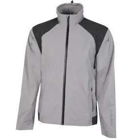 Galvin Green Action Gore-Tex C-Knit Waterproof Jacket - Sharkskin/Black Convertible Collar Design
