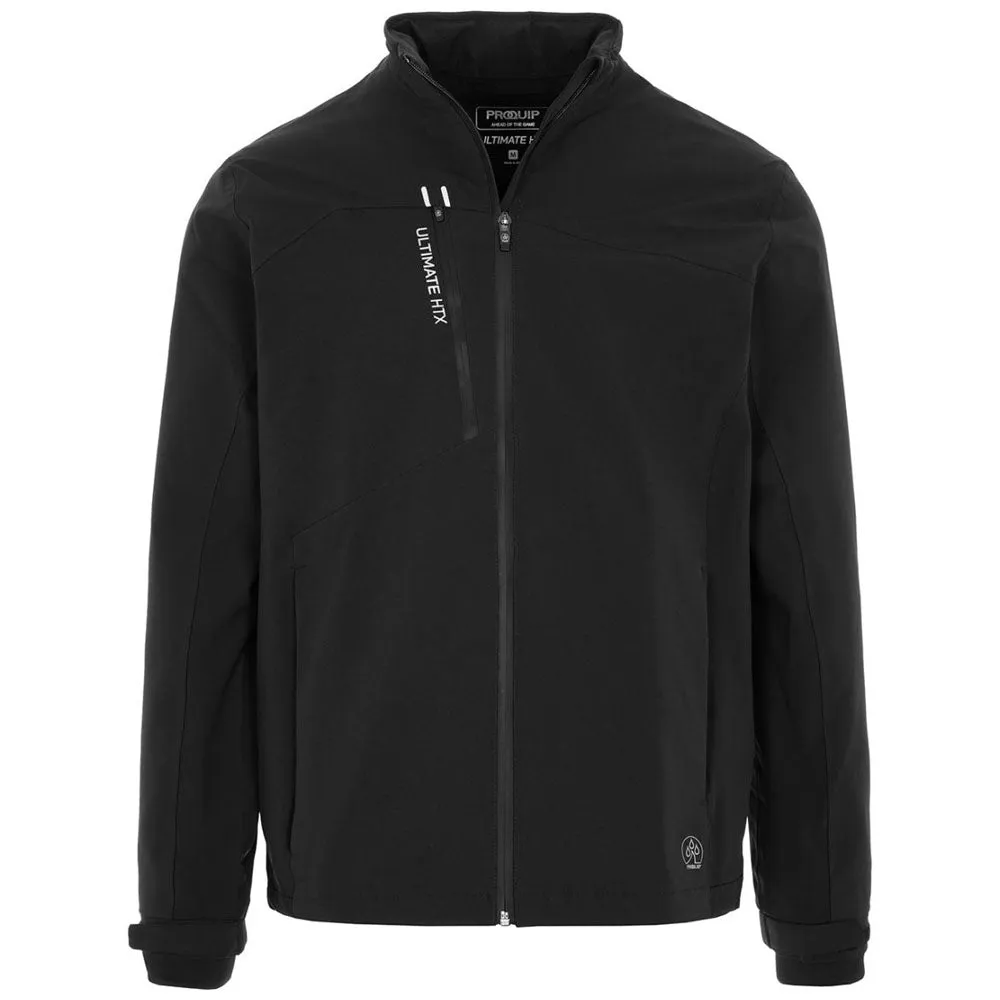 ProQuip Ultimate HTX Waterproof Jacket - Black Double stitching