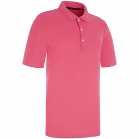 Timeless Wear NonIrritatingTags ProQuip Pro Tech Plain Polo Shirt - Fuchsia Pink