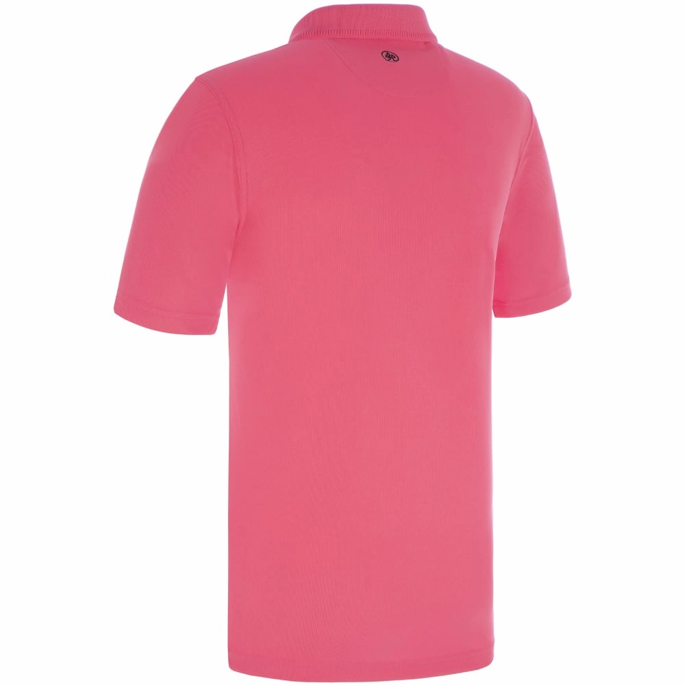 Weekend Smart Essential Top ProQuip Pro Tech Plain Polo Shirt - Fuchsia Pink