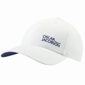 Bold Detail Oscar Jacobson Lewis Cap - White