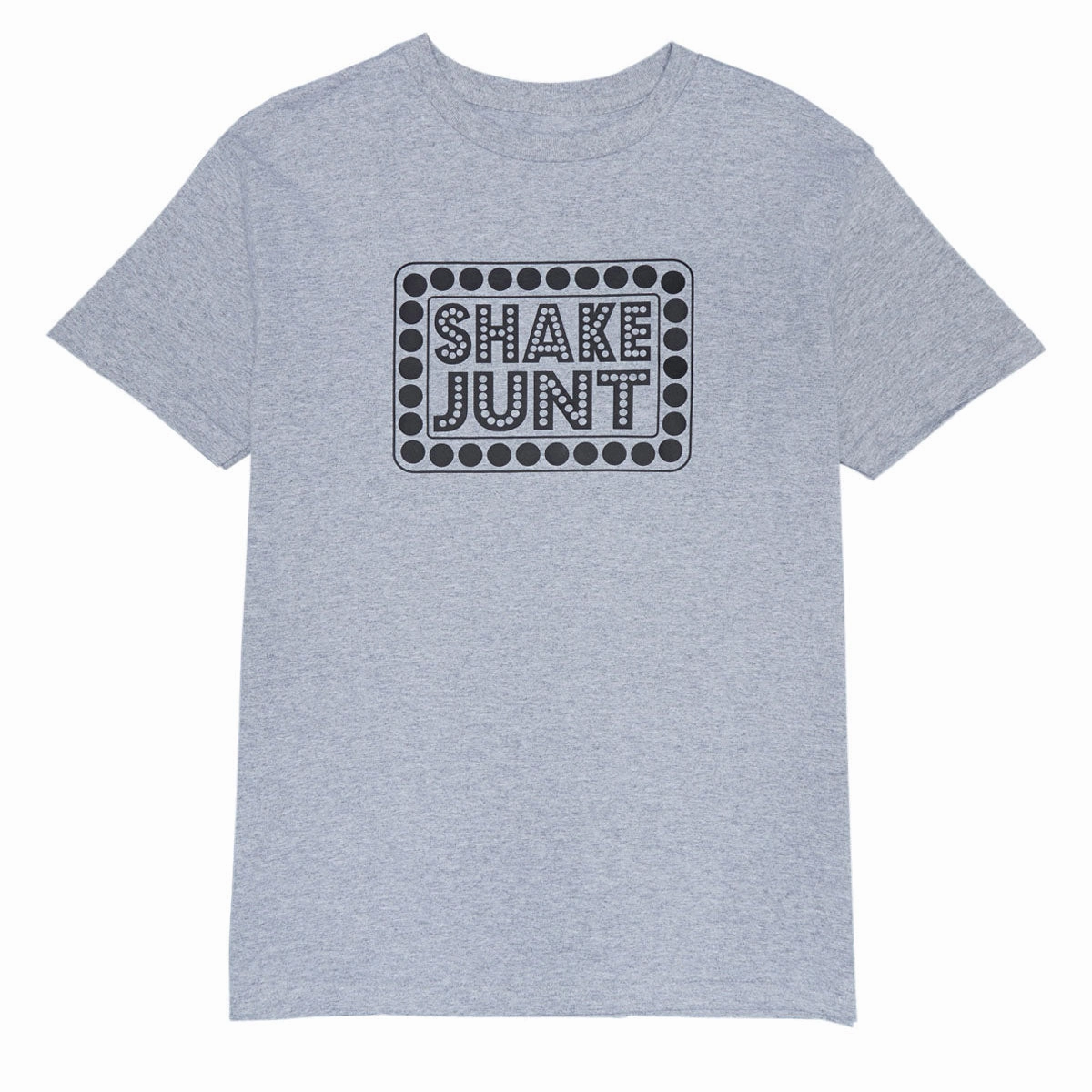 Flexible Collar Shake Junt One Pass T-Shirt - Heather Grey