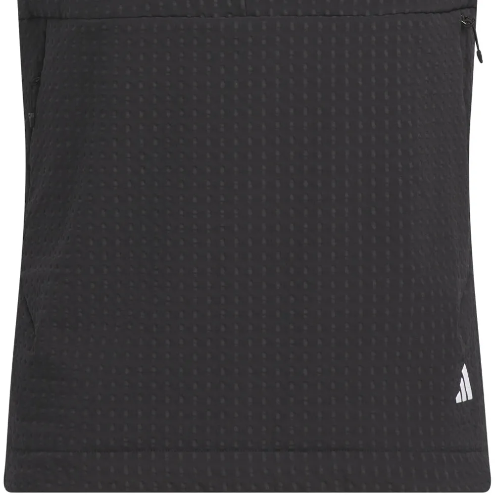 context adidas Ultimate365 Tour WIND.RDY 1/2 Zip Vest - Black