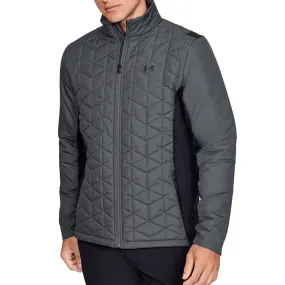 Windproof Hood Under Armour CG Reactor Elements Hybrid Wind Jacket - Pitch Grey