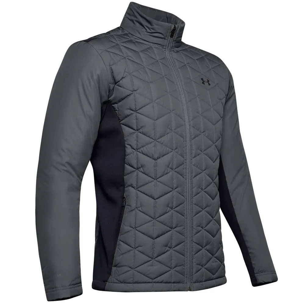 Under Armour CG Reactor Elements Hybrid Wind Jacket - Pitch Grey Eco Nice Elasticized Waist