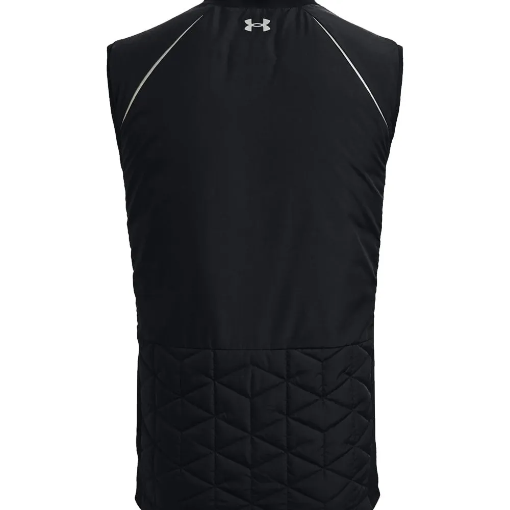 Under Armour ColdGear Reactor Golf Vest - Black/Reflective amusement