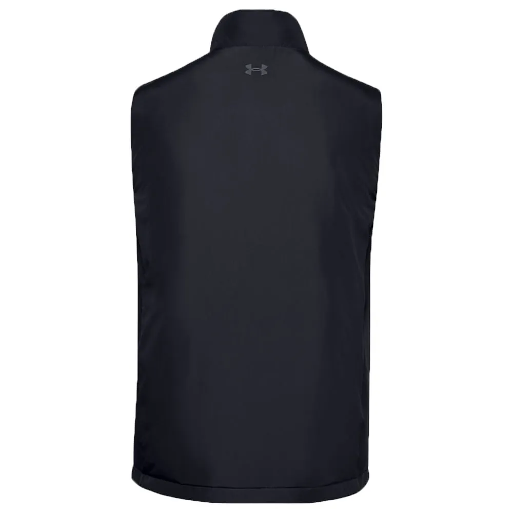 Easy to store Shrink Resistant Fabric Under Armour ColdGear Reactor Hybrid Gilet - Black