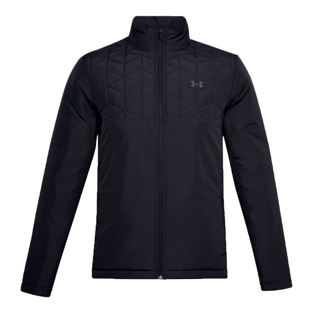 Non Restrictive Fit Under Armour ColdGear Reactor Hybrid Jacket - Black