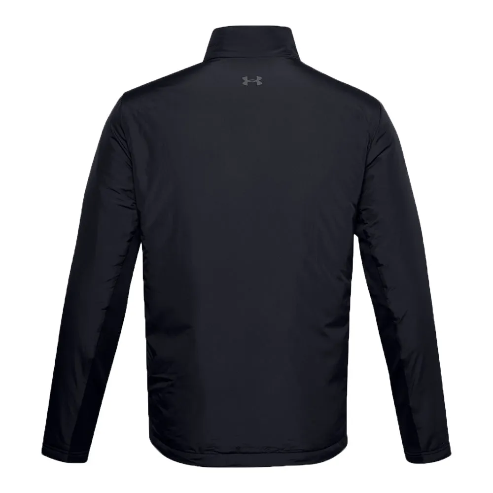 Sealed Seam Construction Odor Resistant Finish Under Armour ColdGear Reactor Hybrid Jacket - Black