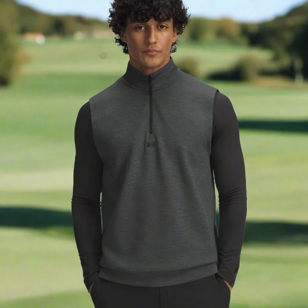 Under Armour Drive Midlayer Gilet - Black/Black Odor Resistant Tall
