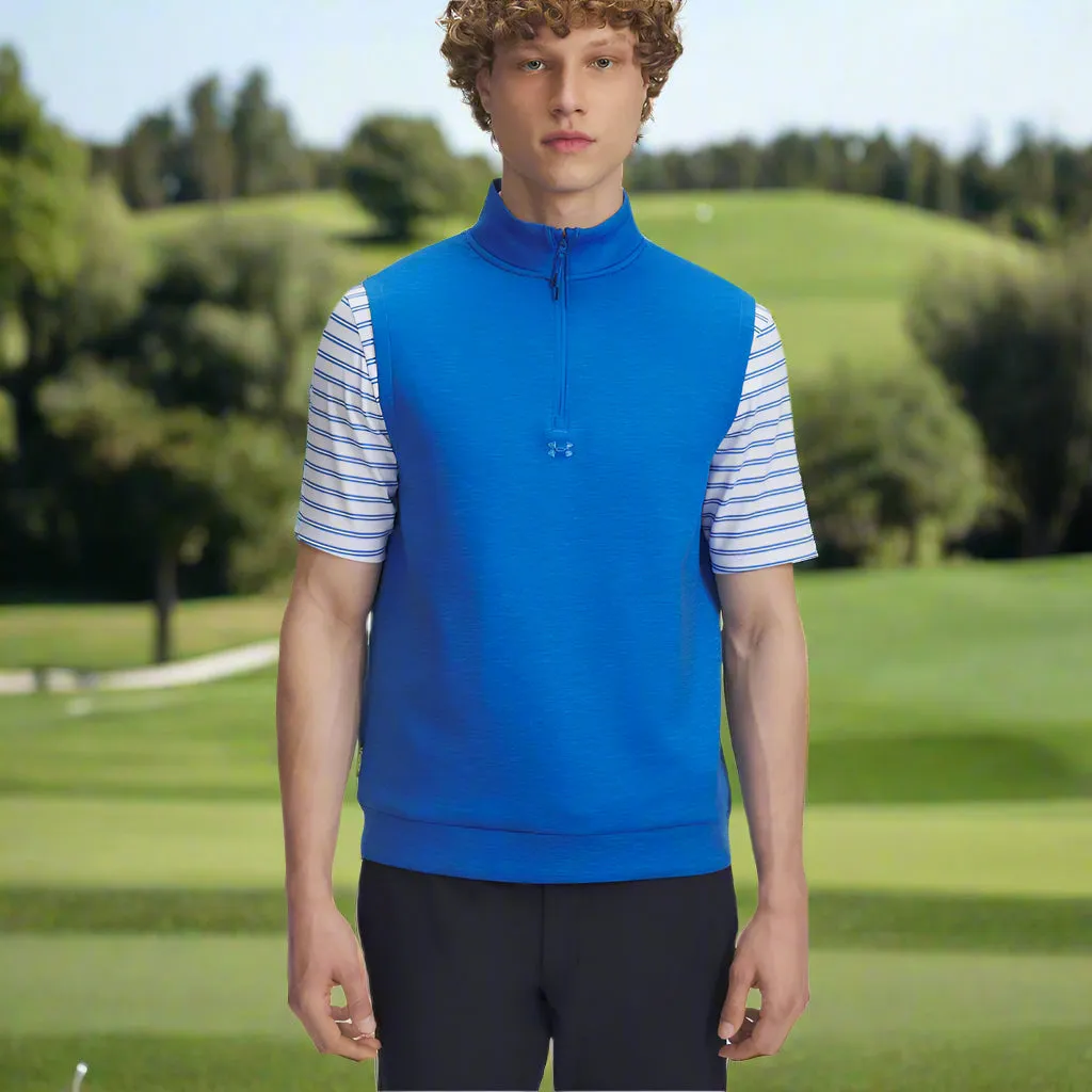 extent Under Armour Drive Midlayer Gilet - Blue Atlantis/Blue Atlantis