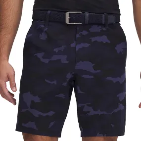Comfort Fit fitness industry Under Armour Drive Printed Tapered Shorts - Midnight Navy/Halo Gray