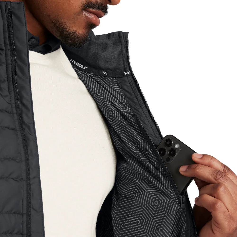Airtight Seam Sealing Cozy Comfort Under Armour Drive Pro Insulated Jacket - Black