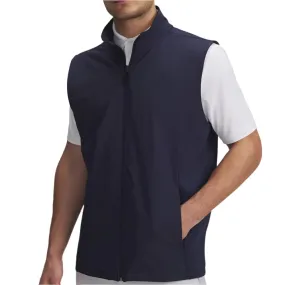 Under Armour Drive Pro Storm Hybrid Gilet - Midnight Navy/Metallic Silver basic