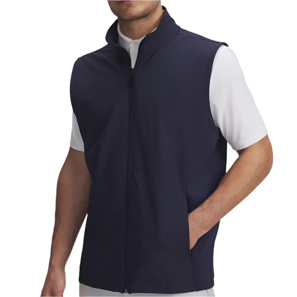 Under Armour Drive Pro Storm Hybrid Gilet - Midnight Navy/Metallic Silver basic