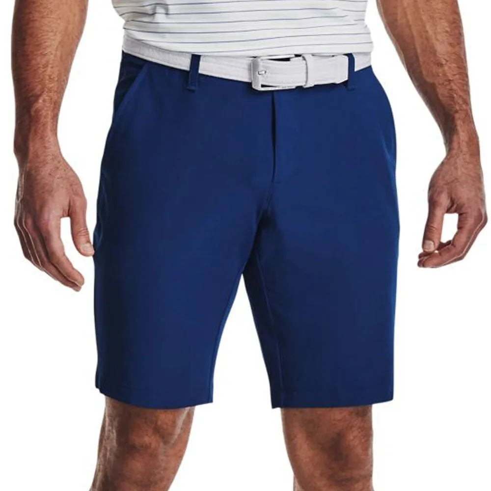Under Armour Drive Taper Shorts - Blue Mirage Cooling Mesh Lining Flatlock Seams