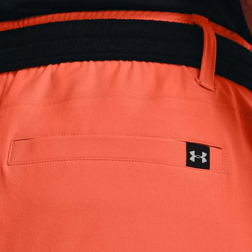 Seamless Integration volleyball outfit Under Armour Drive Taper Shorts - Electric Tangerine