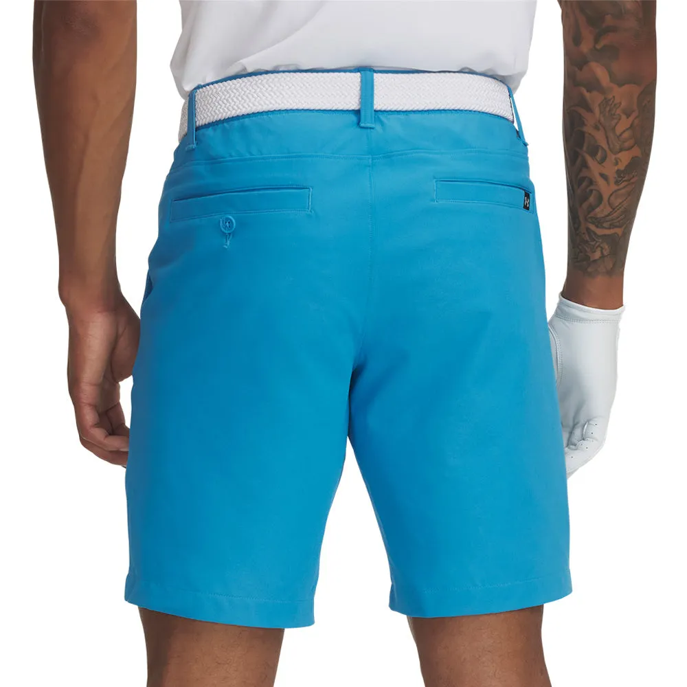 Under Armour Drive Taper Shorts - Ether Blue/Halo Gray Leather shorts Secure Zipper Closure