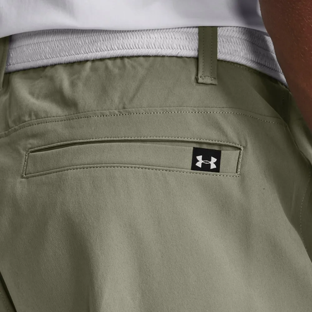 Moisture Wicking Fabric Under Armour Drive Taper Shorts - Grove Green