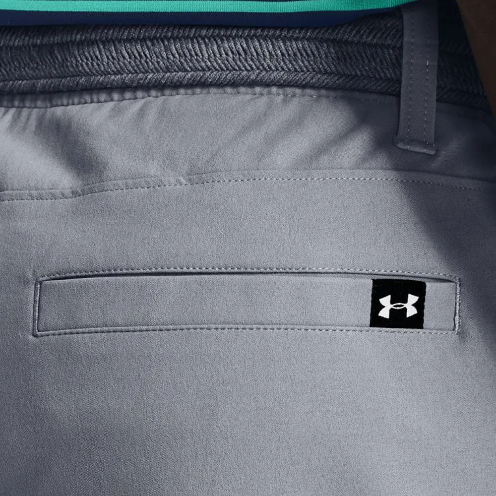 Under Armour Drive Taper Shorts - Steel Grey Adaptive Tension Control Quick Evaporation Fabric