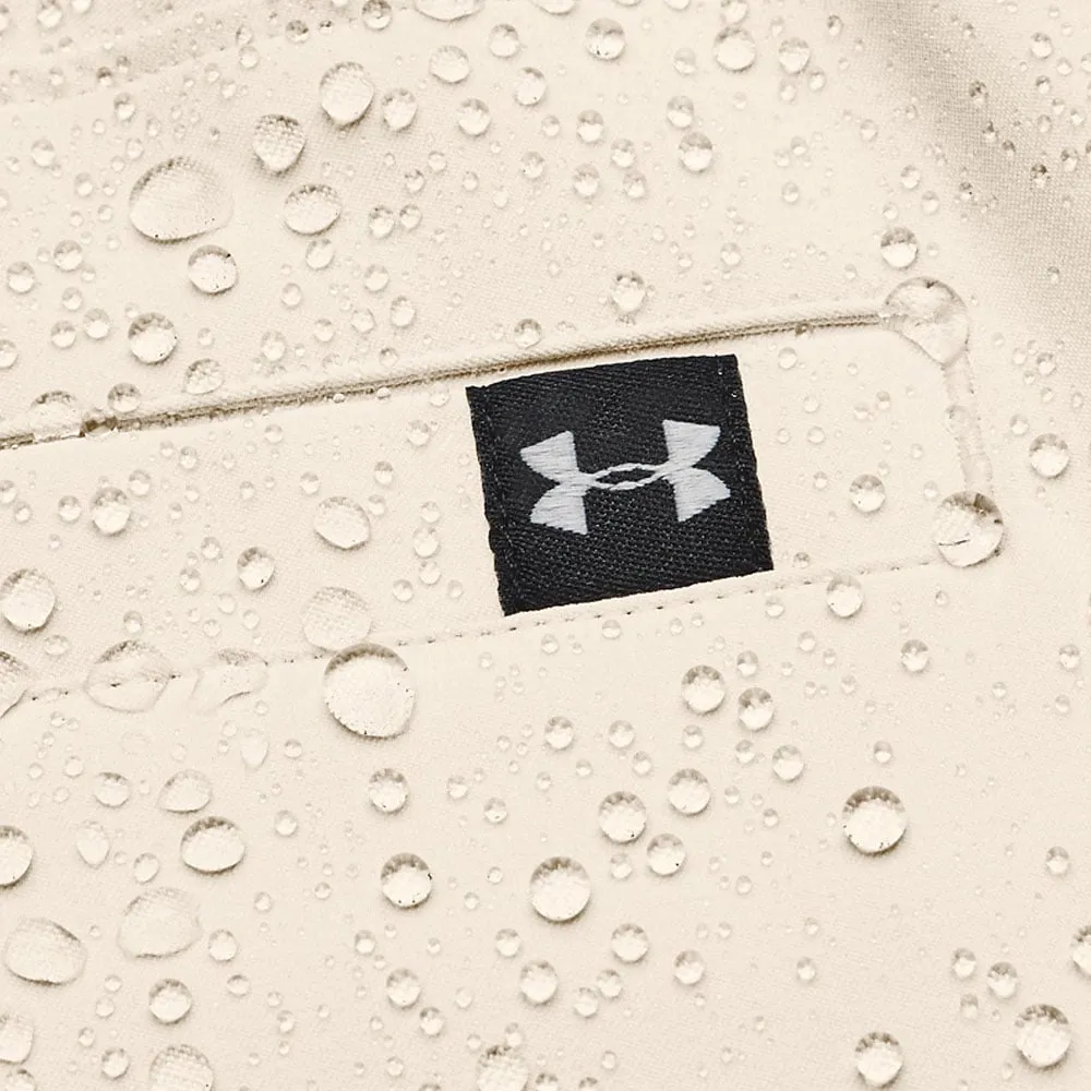 Cold Weather Gear Patchwork Design Under Armour Drive Taper Shorts - Summit White