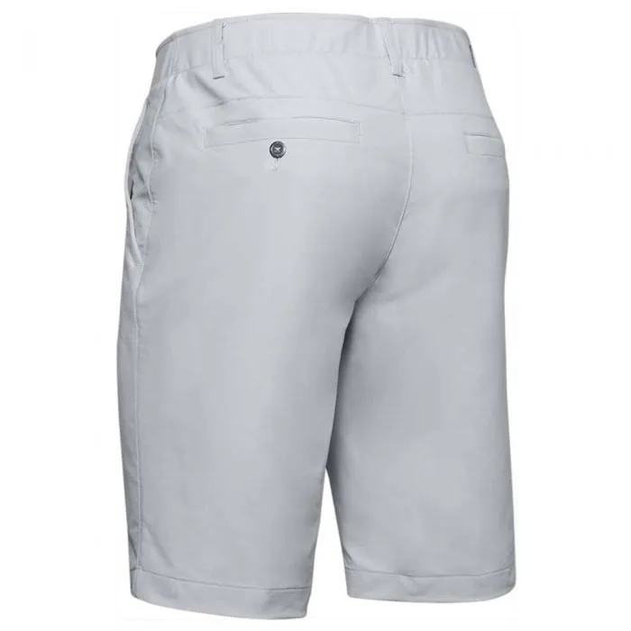 Comfort Fit Recycled Polyester Blend Under Armour EU Performance Taper Shorts - Halo Grey