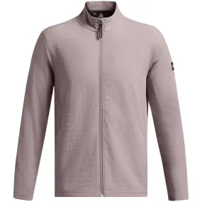 Under Armour Pro Storm Lightweight Insulated Jacket - Tetra Gray Full Length Zipper Closure