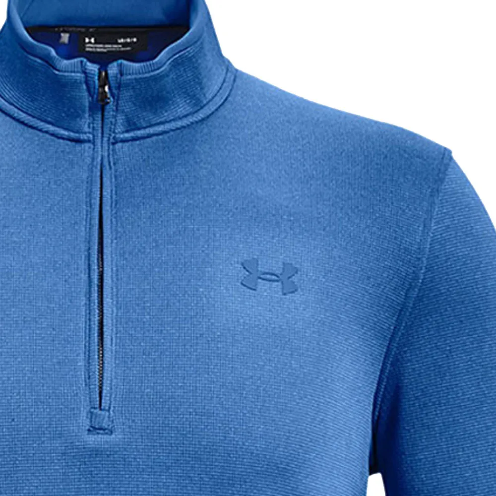 Under Armour Storm 1/2 Zip Sweater Fleece  - Victory Blue Glove Friendly Cuff Design