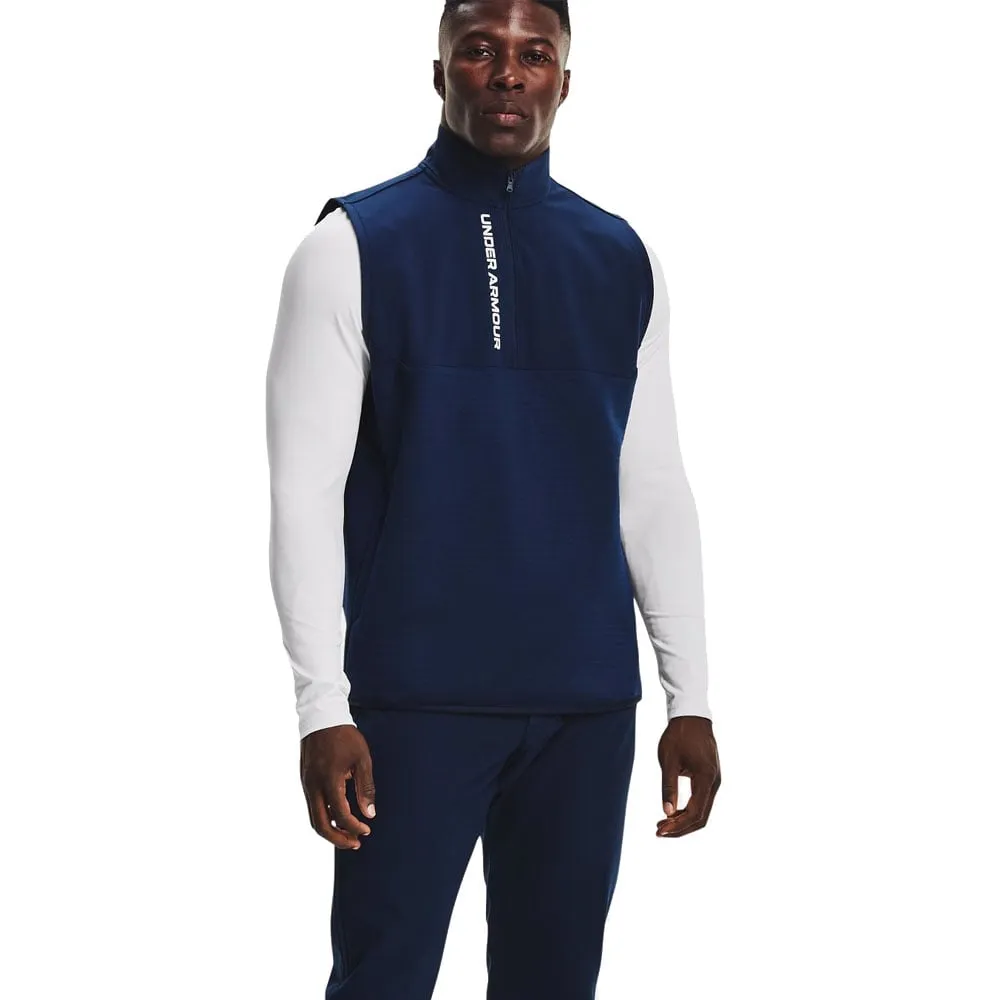Under Armour Storm Daytona Vest - Academy/Reflective wool material Texture