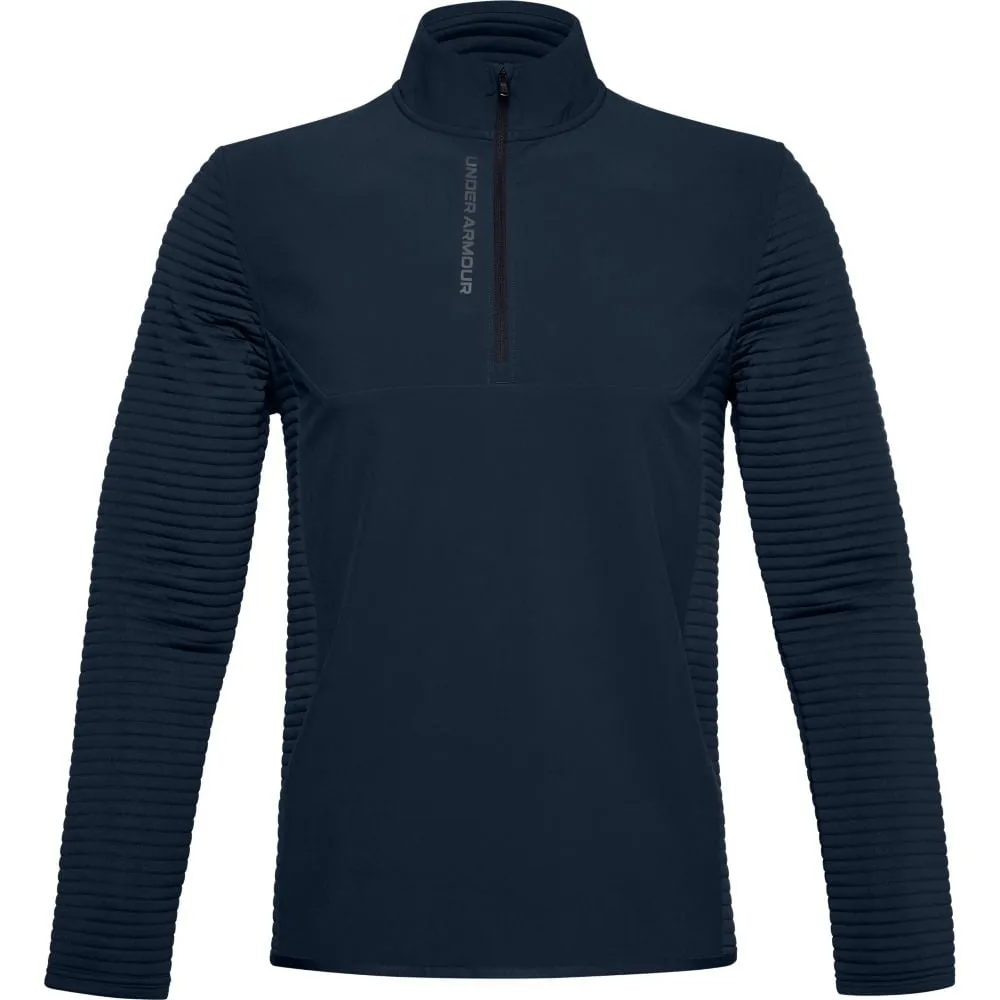 Under Armour Storm Evolution Daytona Half Zip Sweater - Academy Microfiber texture