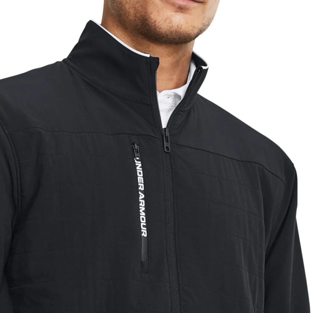 Clean Fit High Collar Under Armour Storm Revo Jacket - Black