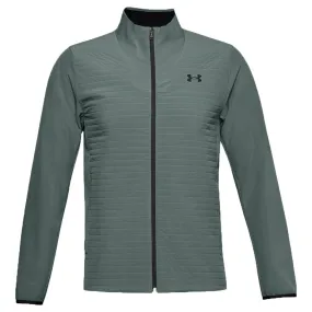 Travel Fit Taped Seam Construction Under Armour Storm Revo Jacket - Lichen Blue
