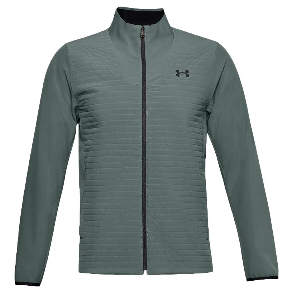 Travel Fit Taped Seam Construction Under Armour Storm Revo Jacket - Lichen Blue