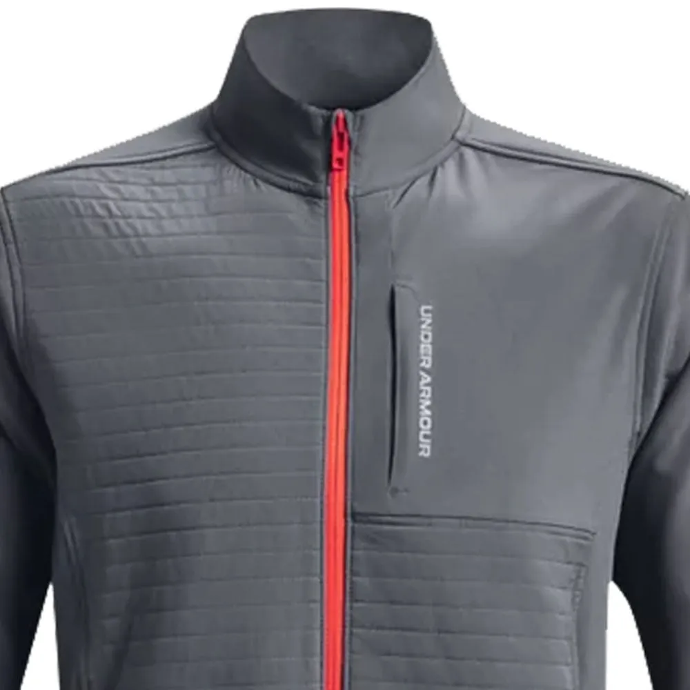 Under Armour Storm Revo Jacket - Pitch Grey/Grey Scratch Resistant Zippers