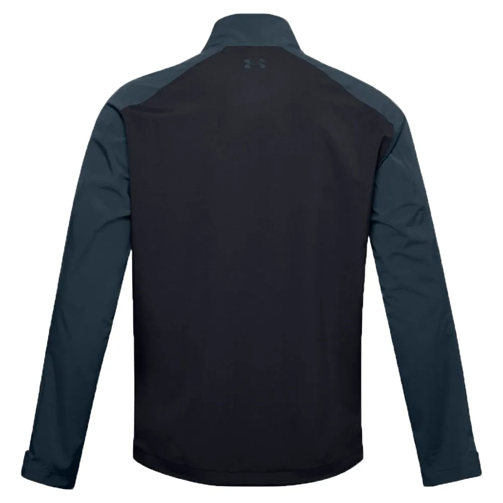 Convertible Features Under Armour Stormproof Waterproof Jacket - Mechanical Blue