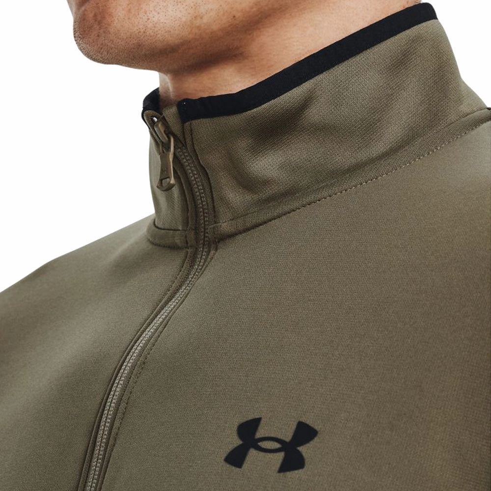 anti static coating Under Armour 1/2 Zip Armour Pullover - Tent/Black
