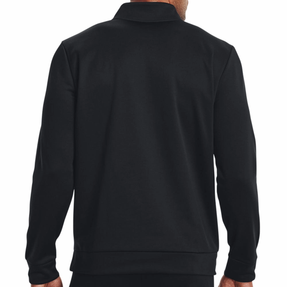 Under Armour Armour Fleece 1/4 Zip Sweater - Black Vintage Look Versatile Style
