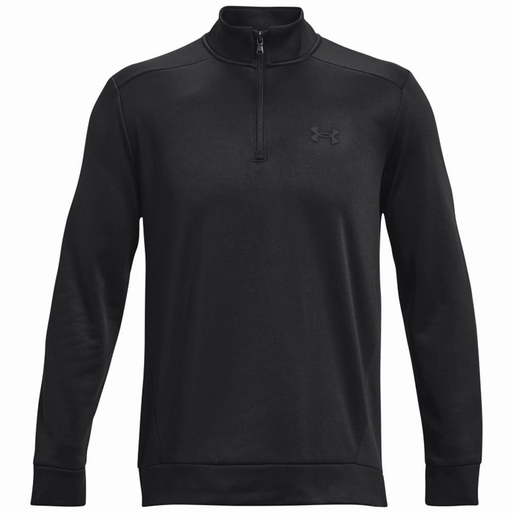 Under Armour Armour Fleece 1/4 Zip Sweater - Black Fresh Sporty