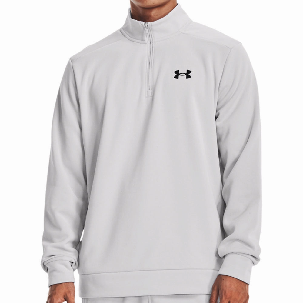 Under Armour Armour Fleece 1/4 Zip Sweater - Halo Grey anti wrinkling Essential Wear