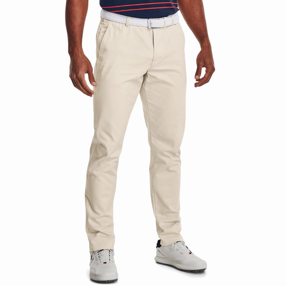Under Armour Chino Tapered Trousers - White LightweightConstruction