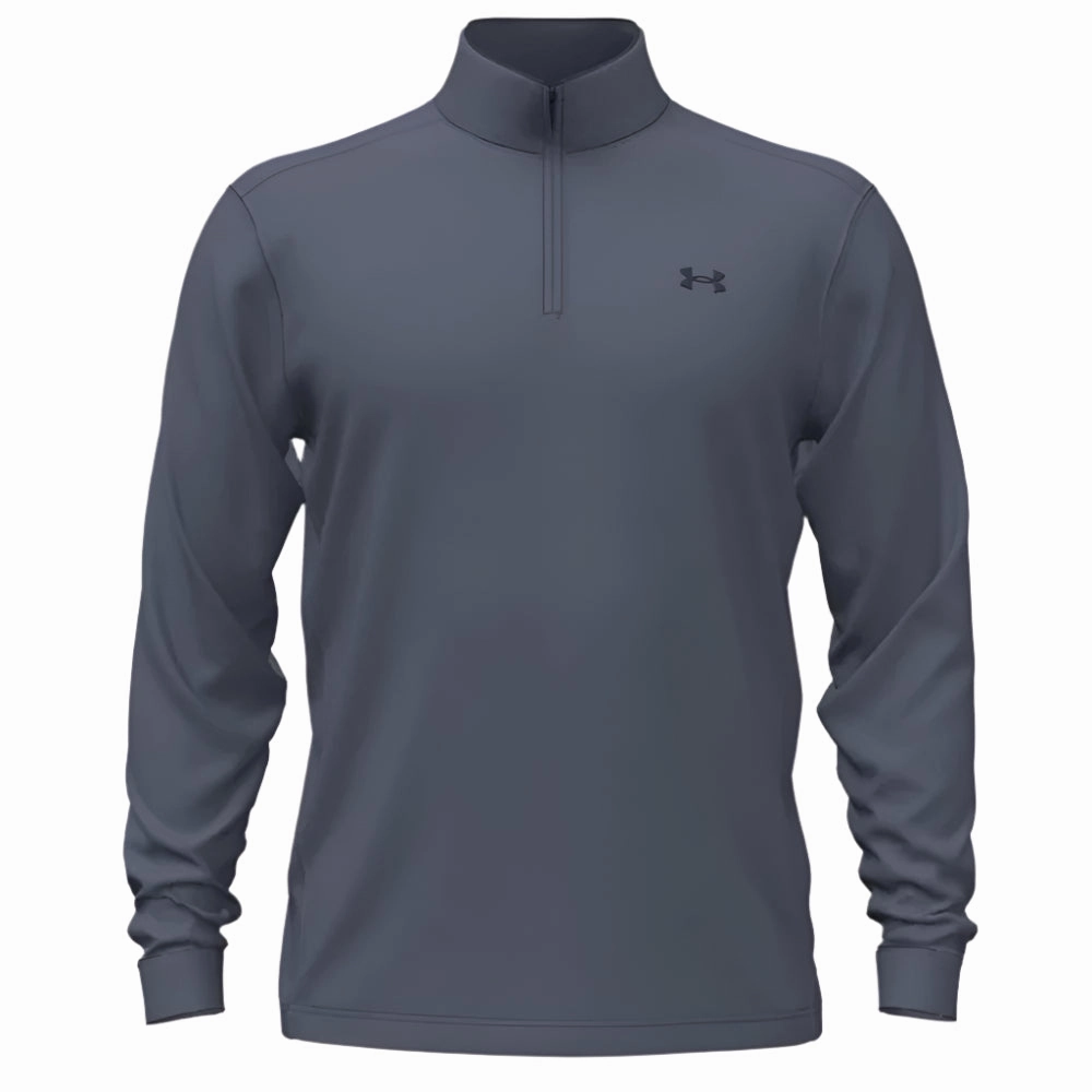 Under Armour Drive 1/4 Zip Pullover - Downpour Grey/Midnight Navy/Midnight Navy Yoga wear