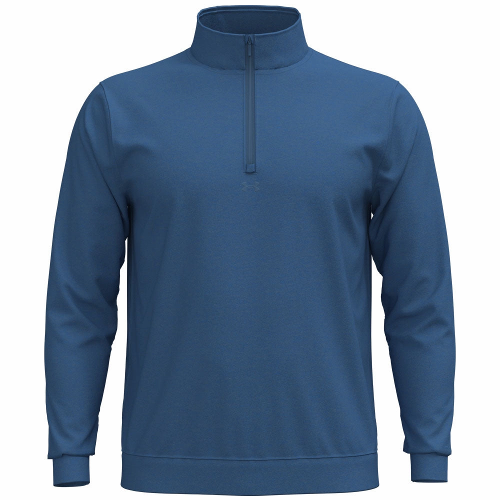 Vacation Style Under Armour Drive Midlayer 1/2 Zip Pullover - Blue Atlantis/Blue Atlantis