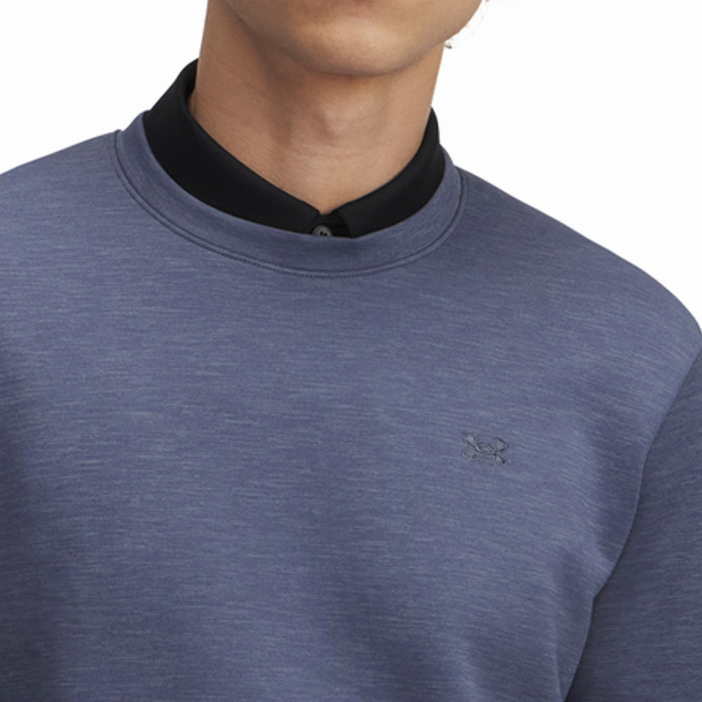 Breathable wear durability test Under Armour Drive Midlayer Crewneck Pullover - Downpour Grey/Gravel/Downpour Grey