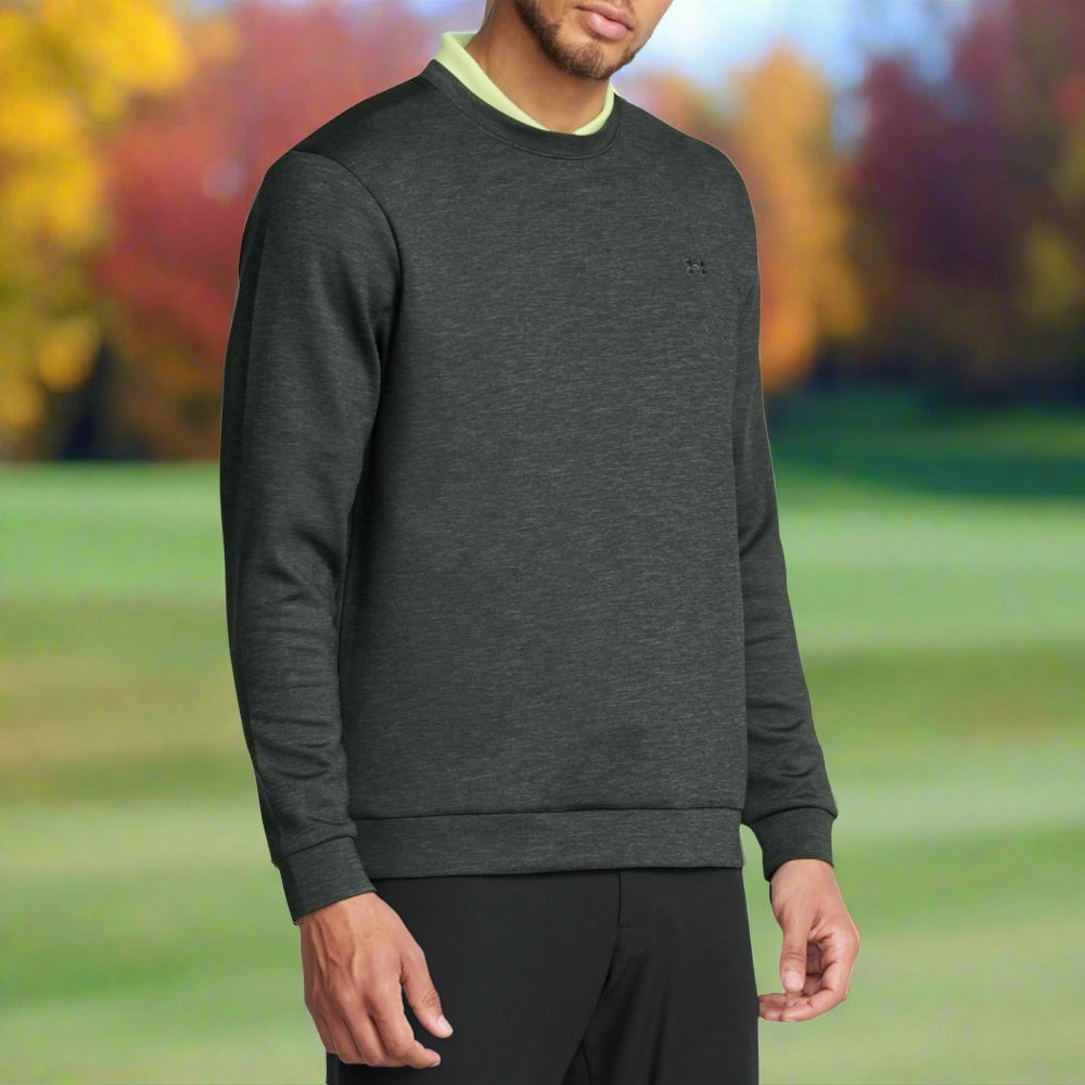 Under Armour Drive Midlayer Crewneck Pullover - Forest Green/Nordic Green product stock