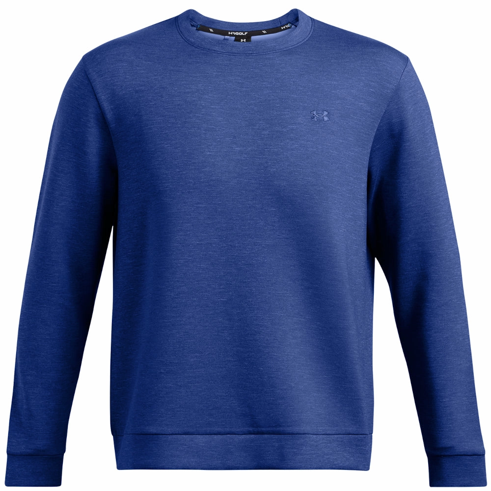 Cool in summer Under Armour Drive Midlayer Crewneck Pullover - Tech Blue