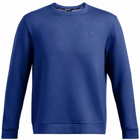 Cool in summer Under Armour Drive Midlayer Crewneck Pullover - Tech Blue
